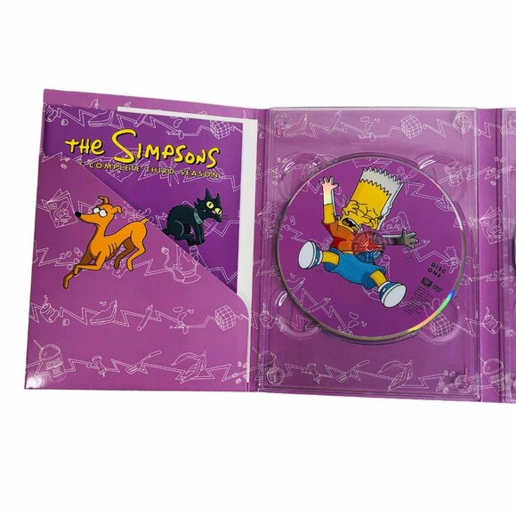 The Simpson’s Complete Third Season 3 Complete Uncut 4 DVD Set - Picture 4 of 10